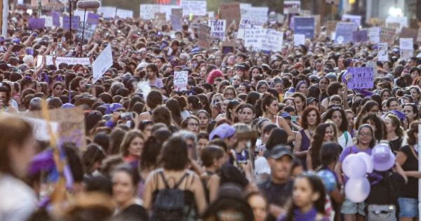 Uruguayan women stage 8M demonstrations and commemorations
