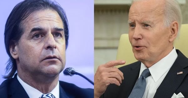 Lacalle welcomed at White House by President Biden