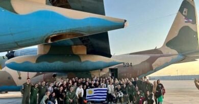 First batch of Uruguayan evacuees lands in Madrid