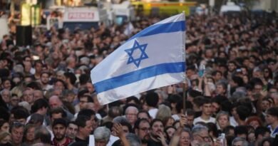 Marches staged in Buenos Aires for and against Israel